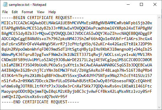 samplecsr.txt